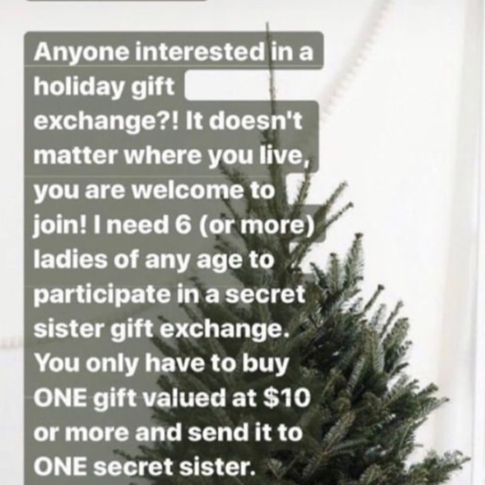 Secret Sister Gift Exchange (Very Exciting!!!!)